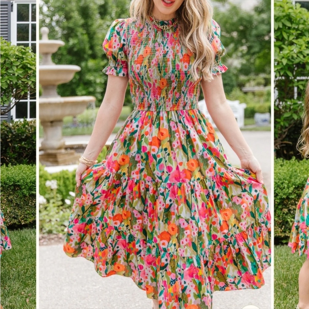 Ivy City Co Delia Dress size small 100% cotton